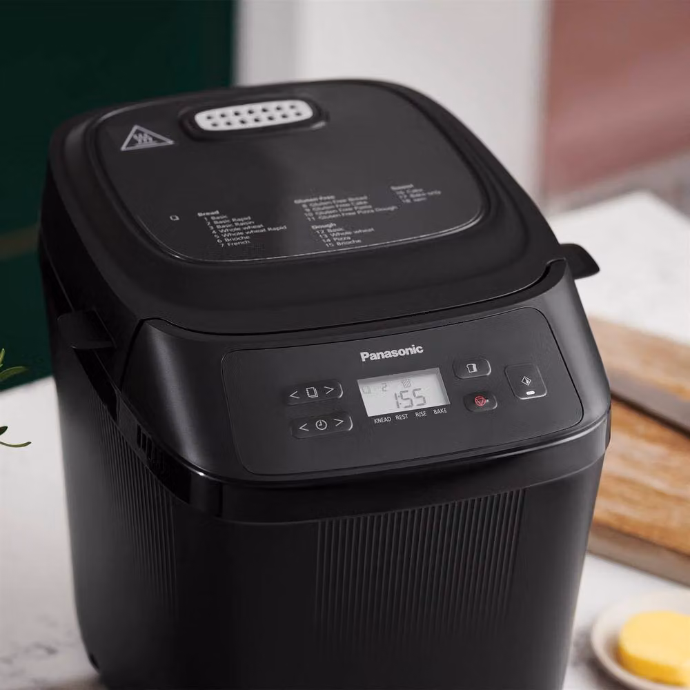 Panasonic Compact Automatic Mini Breadmaker with Timer, Black (400g) – 5