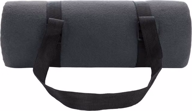 XD Design Water-Repellent RPET Picnic Blanket in Black with Carry Handle
