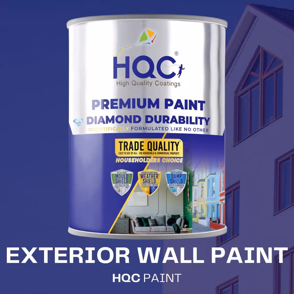 HQC PAINTS Exterior Wall Insulating Masonry Paint, Green, 20 l – 2