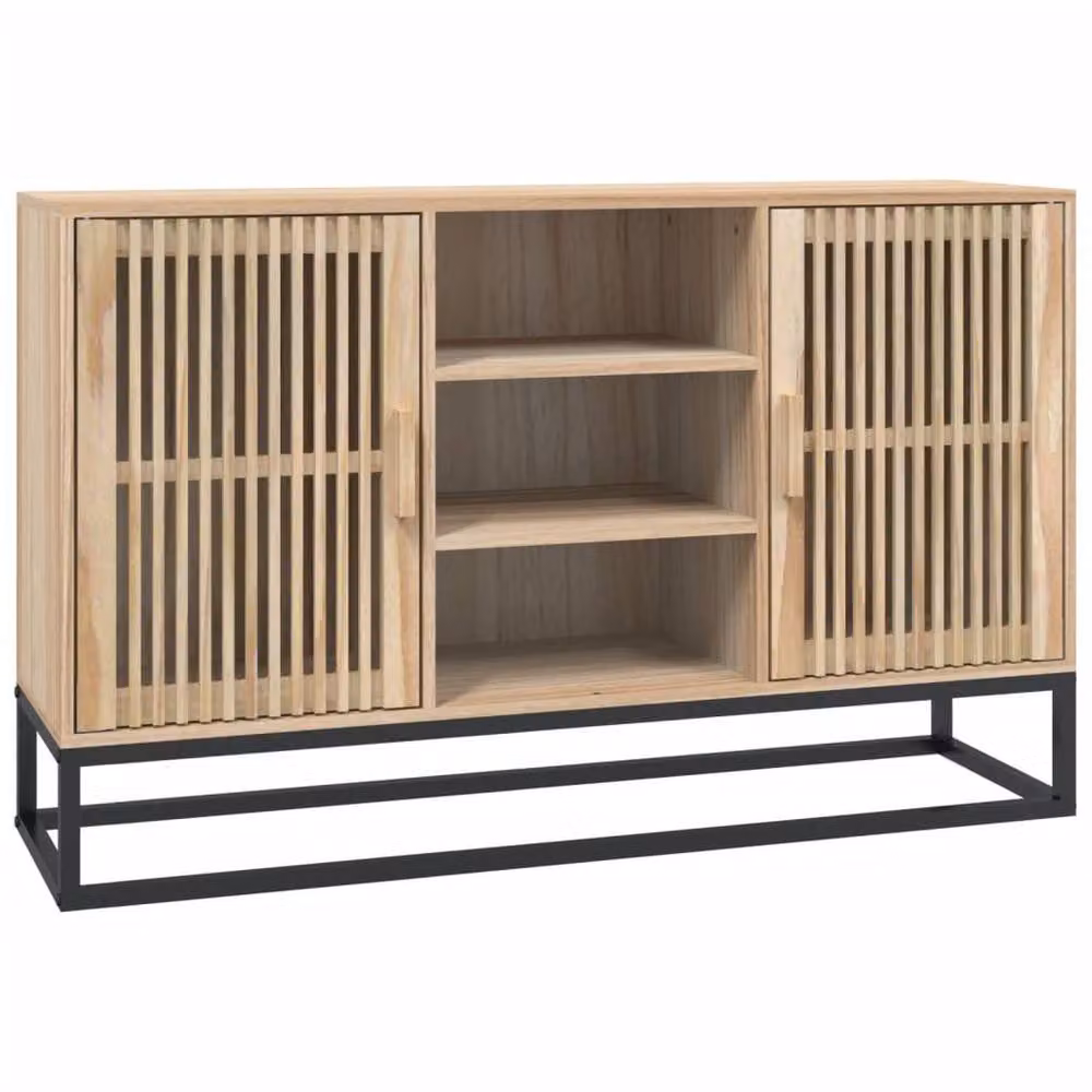 Berkfield Home Classic Sideboard in Brown, W/D/H: 105 x 30 x 65 cm – 2