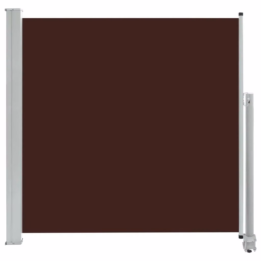 Berkfield Home Brown Retractable Side Awning with Manual Pull, W: 300 cm, H: 160 cm – 2