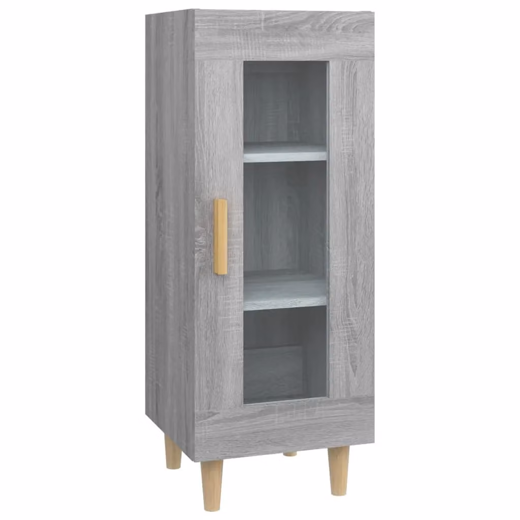 Berkfield Home Grey Sonoma Sideboard in Engineered Wood, W/D/H: 34.5 x 34.5 x 90 cm – 2