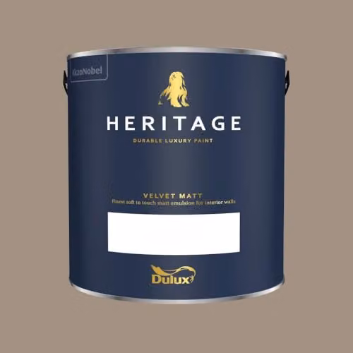 Dulux Trade Heritage Matt Dispersion Paint in Brown and Multicolour, 2.5l – 2