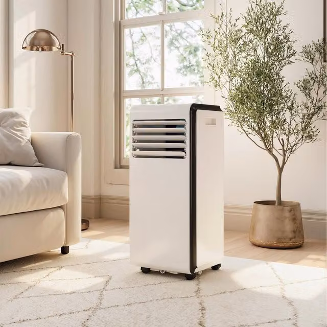 HOMCOM 4-in-1 Portable Monobloc Air Conditioner in White