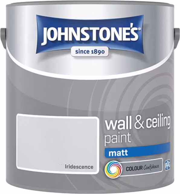 Johnstone's Matt Water Based Dispersion Paint, 2.5l – 1