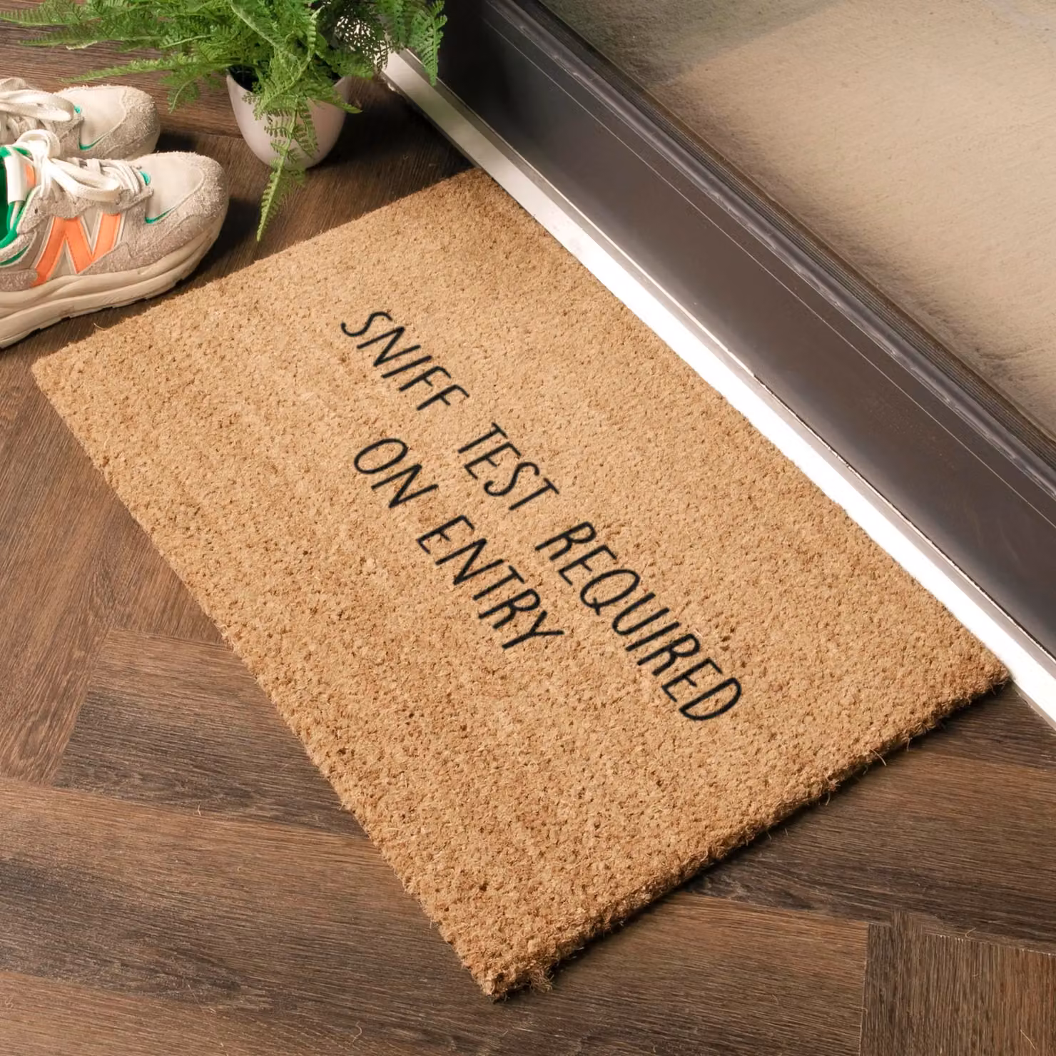 Artsy Mats Sniff Test On Entry Coir Doormat, Brown, W: 60 cm, D: 40 cm – 2