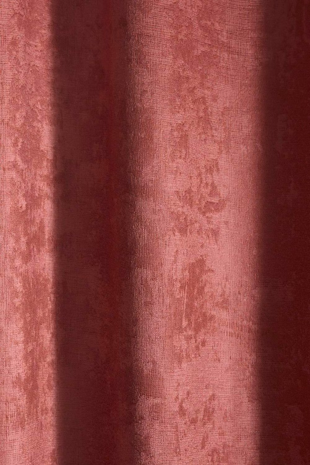 Fusion Strata Dim Out Woven Eyelet Single Panel Door Curtain in Terracotta, Width: 168 cm, Drop: 214 cm – 2