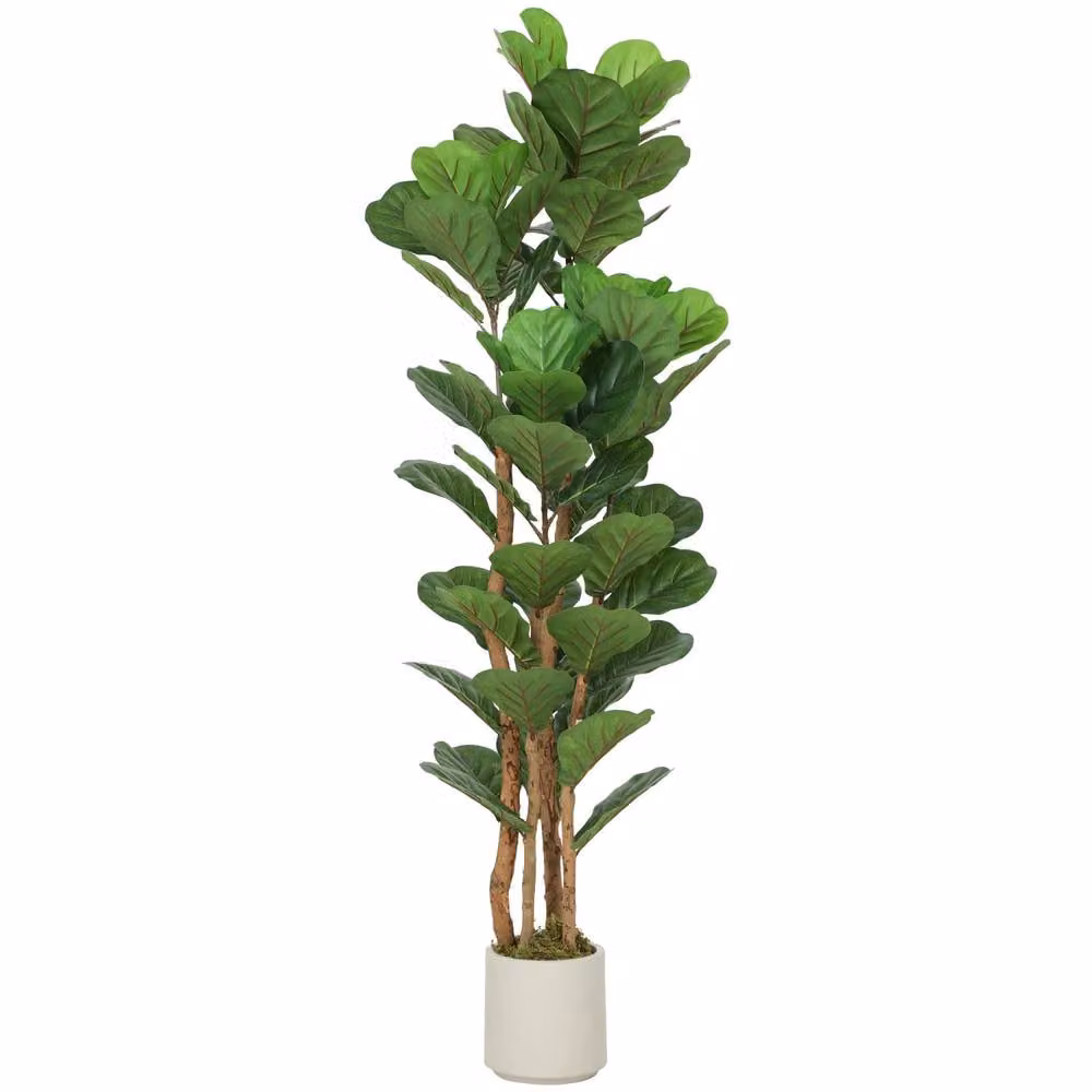 Wyld Haus Toelna 150cm Artificial Fiddle Leaf Fig Tree in Green – 2