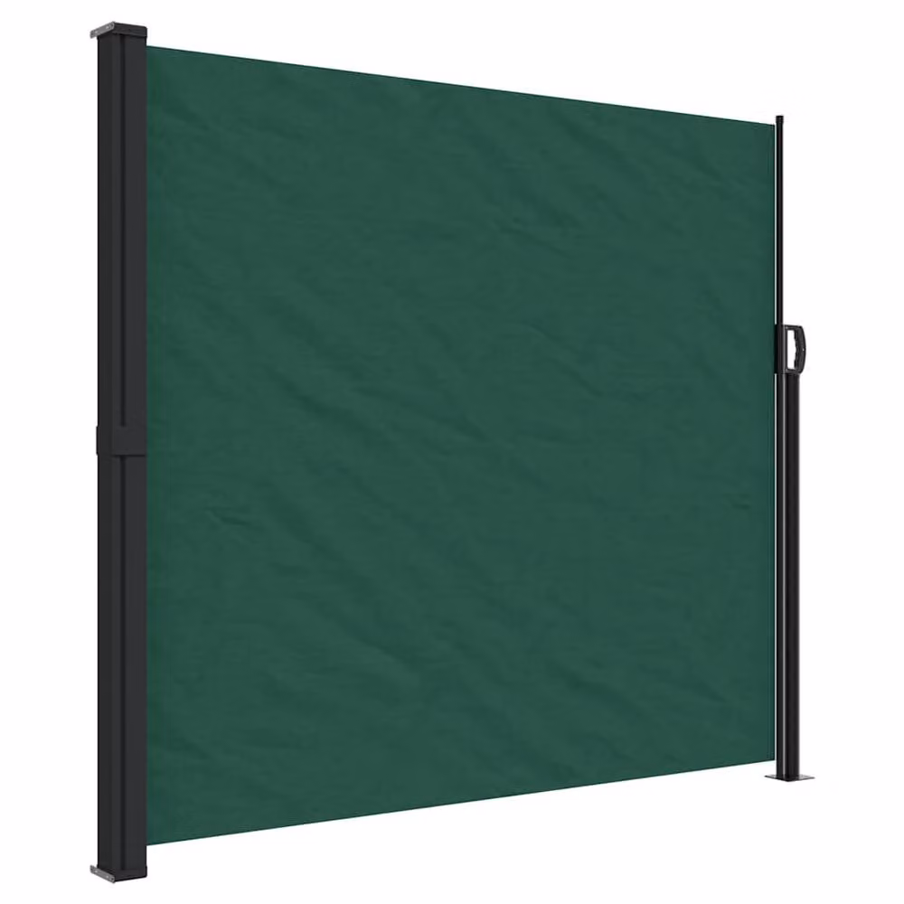 Berkfield Home Retractable Single Side Awning in Dark Green, W/D/H: 600 x 180 cm – 3
