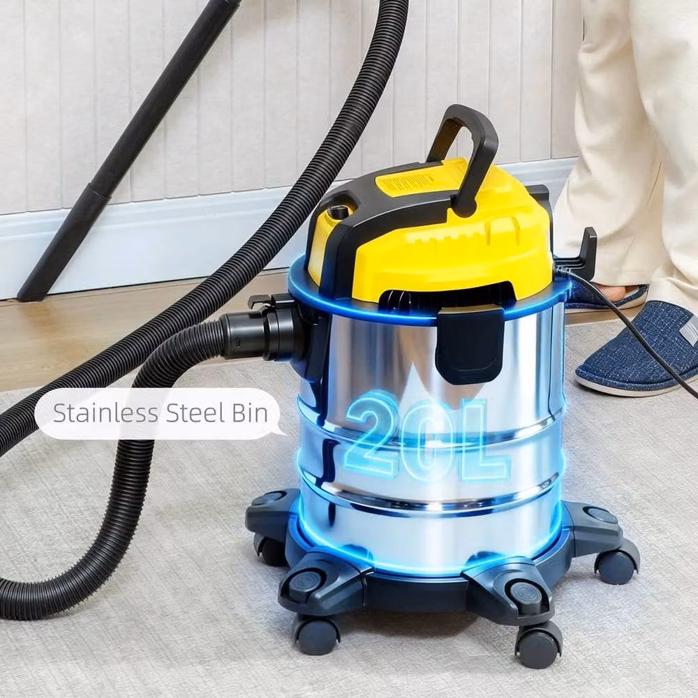 KORVIXA Wet and Dry Vacuum Cleaner with Blowing Function in Black – 3