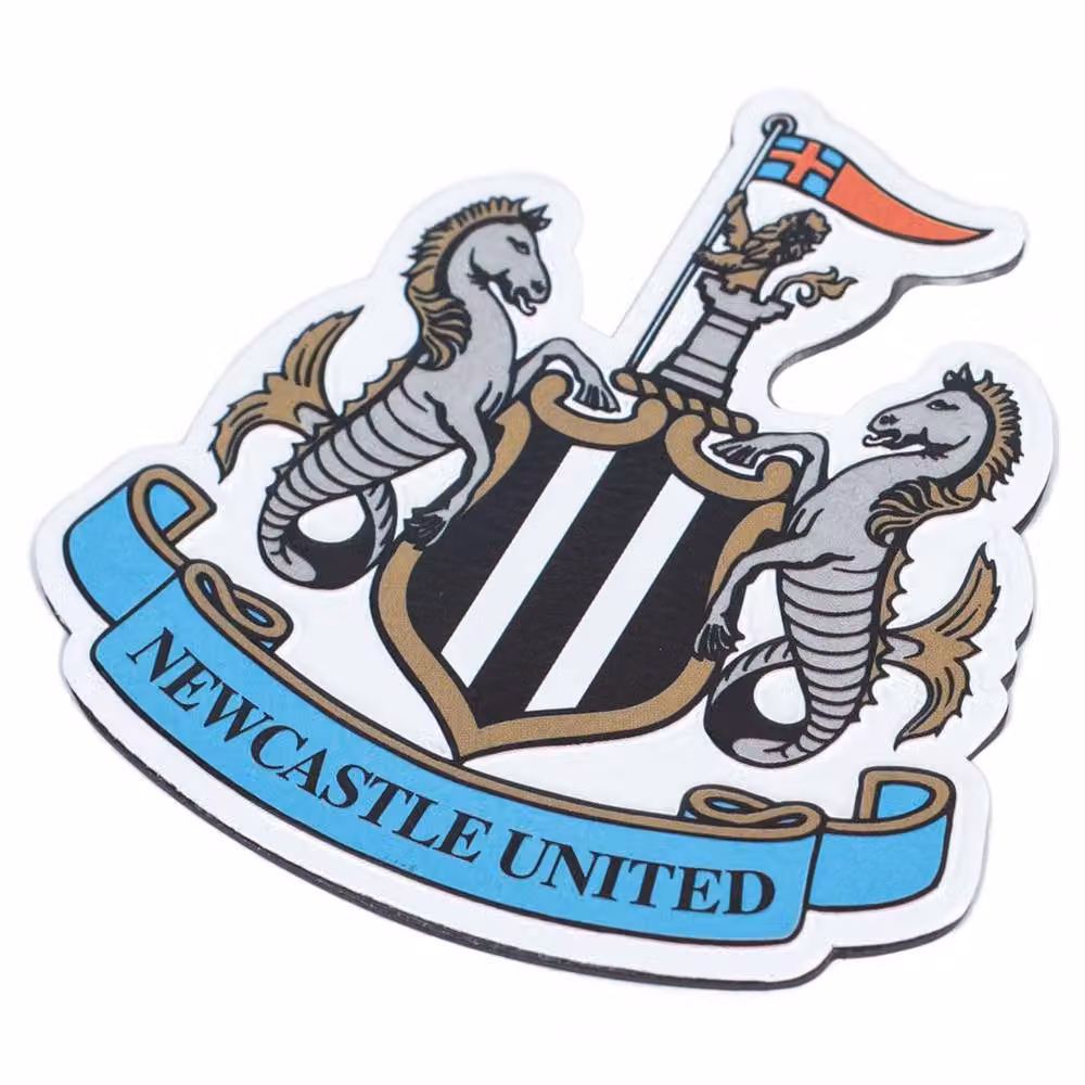 Newcastle United FC Crest Metal Fridge Magnet in Black – 2
