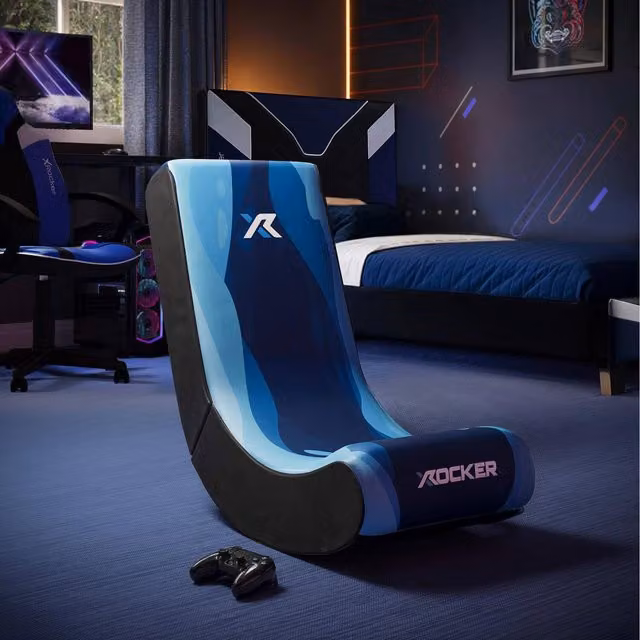 X Rocker Video Rocker Lava in Blue