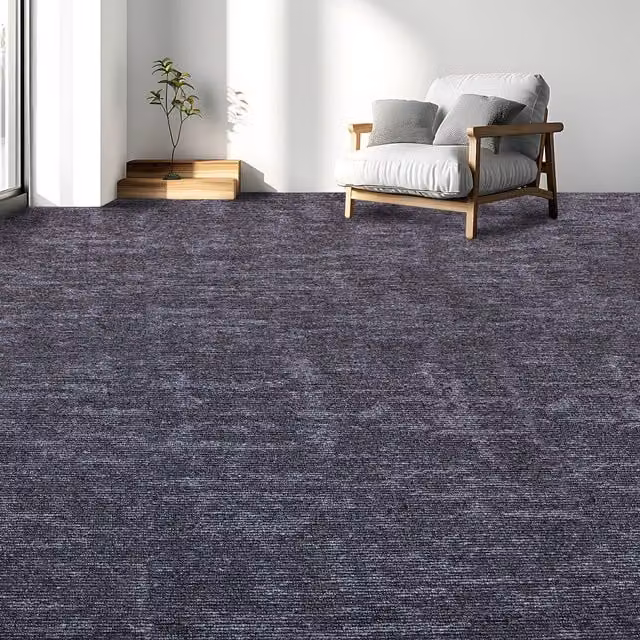 Actiasmat Heavy Duty Modern Carpet Tiles in Anthracite Dark Grey