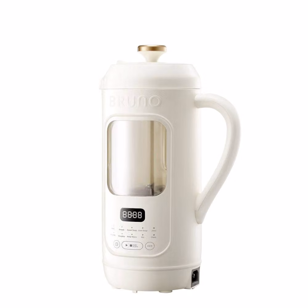 Bruno Glass Soymilk Maker 1 l in Beige/White with Timer – 4