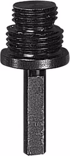 Starrett KA19 Bimetal Hole Saw Arbor in Black and Silver with Stainless Steel Pilot Drill – 2