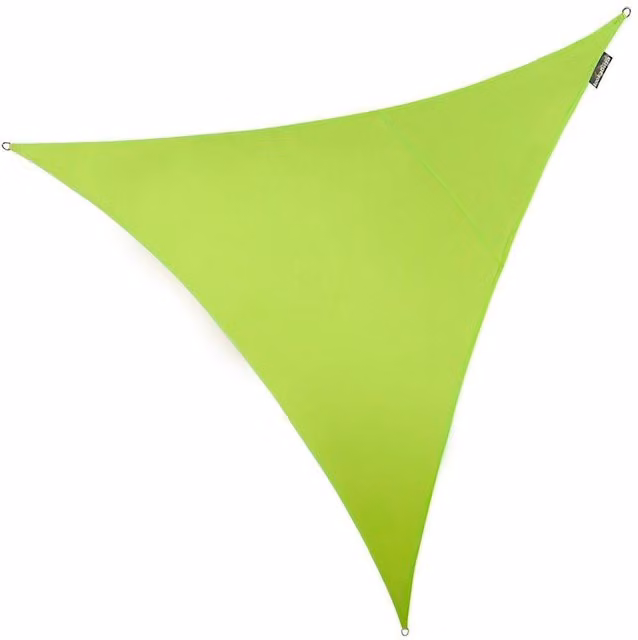 Primrose Lime Green Triangle Waterproof Patio Sun Shade Canopy with 98% UV Block and UPF 50+ Protection – 1
