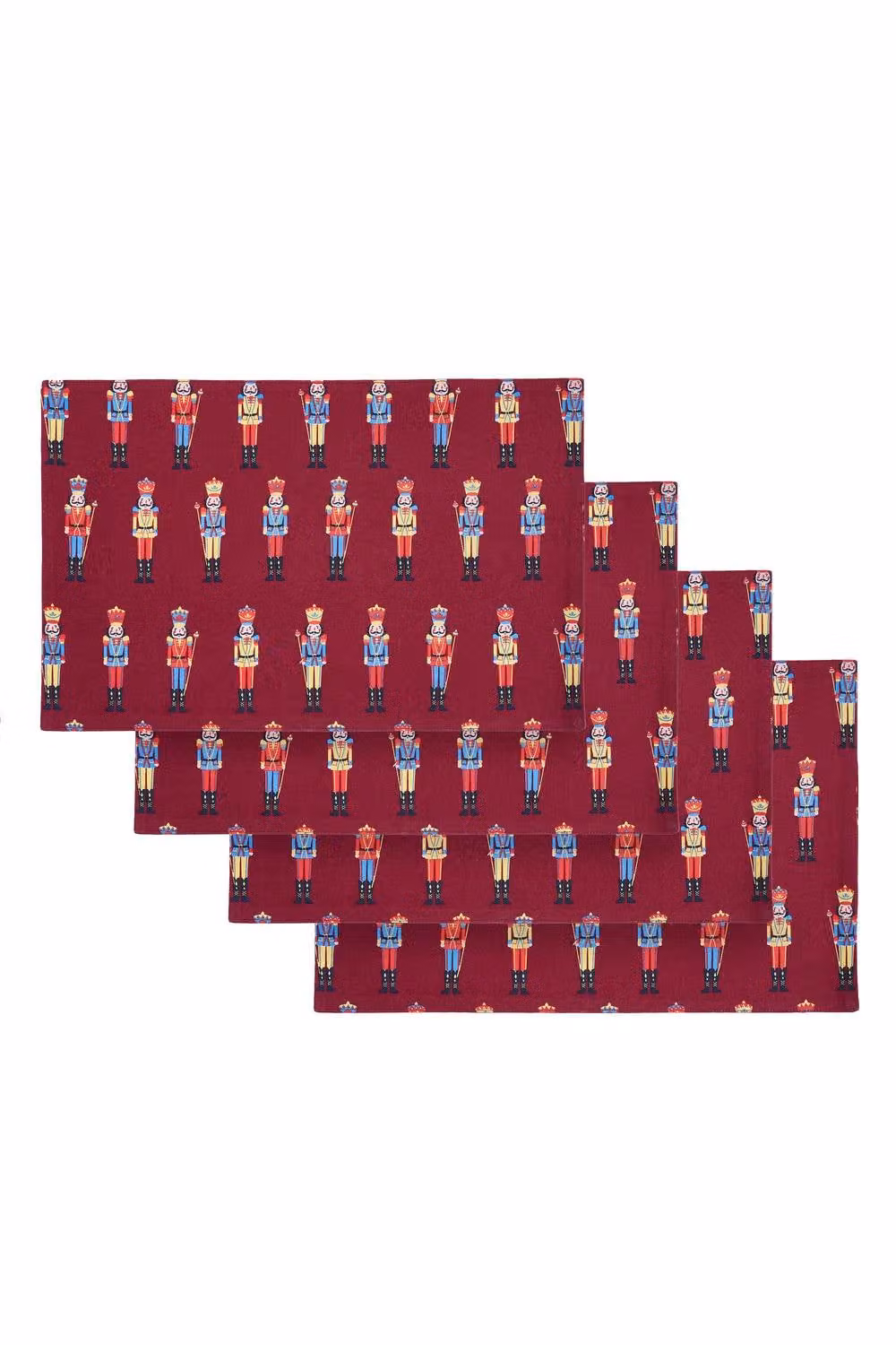 Catherine Lansfield Christmas Nutcracker Cotton Dining Placemats, 4 Pack, Purple – 2