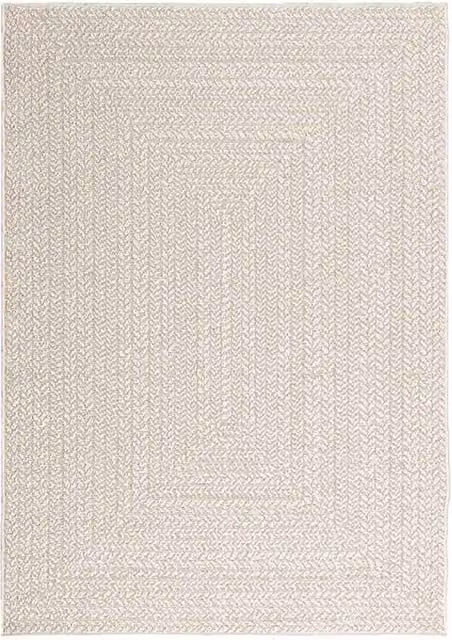 Berkfield Home ZIZUR Jute Look Indoor and Outdoor Rug, Beige, W: 120 cm, D: 170 cm