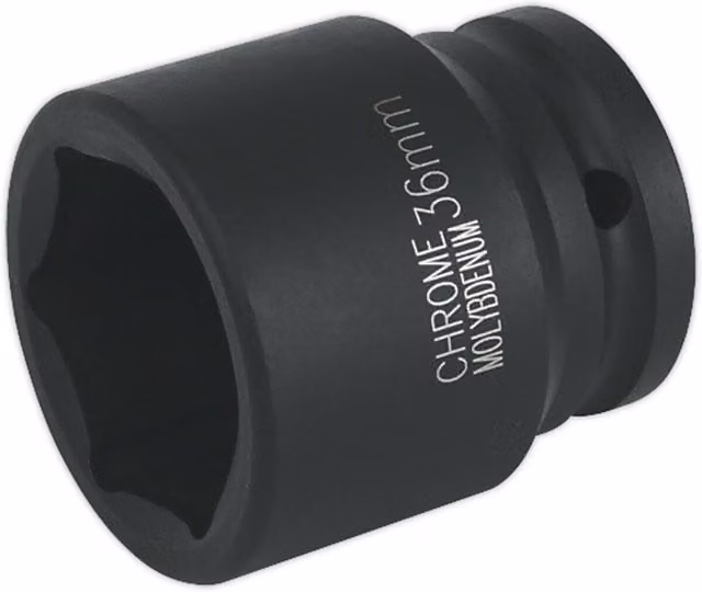 Loops 36mm Forged Chromoly Impact Socket with 3/4 Inch Square Drive – 1