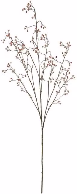 KDMD Berry Branch Russet Christmas Decoration, Red, Height: 133 cm
