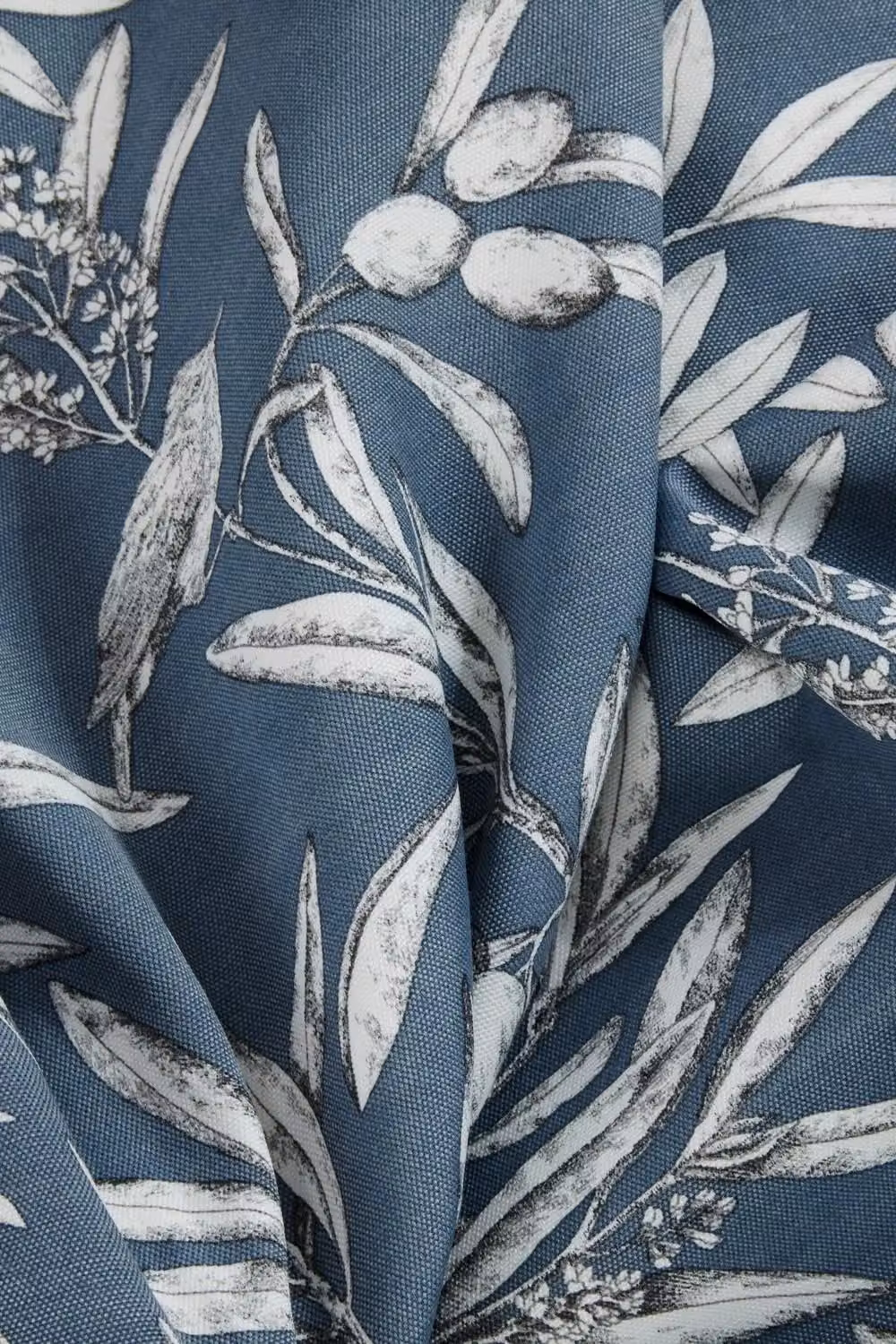 Sundour Aviary Floral Pencil Pleat Taped Curtains, Pair, Blue, Width: 117 cm, Drop: 183 cm – 5