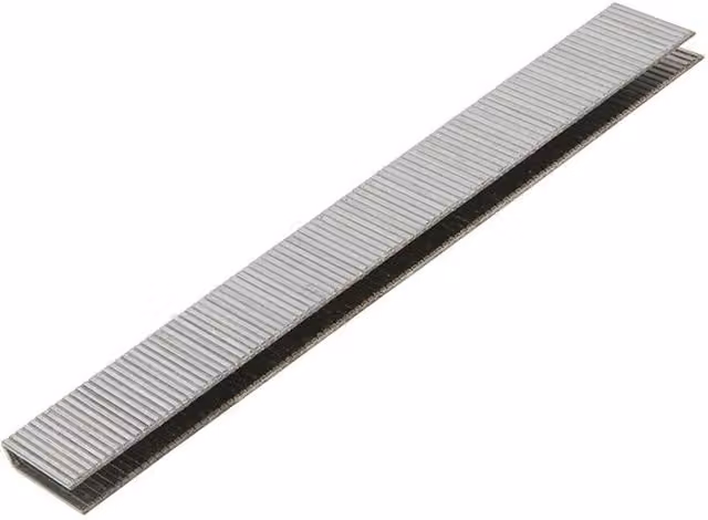 DeWalt 18g Galvanised Steel Flat Wire Staples in Silver