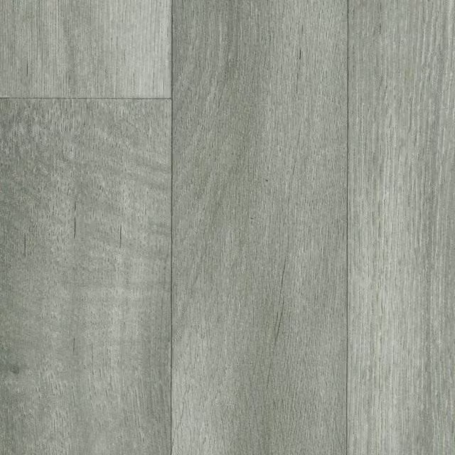 Vinyl Flooring UK Grey Wood Effect Textile Backed Vinyl Flooring W: 300 cm, D: 500 cm