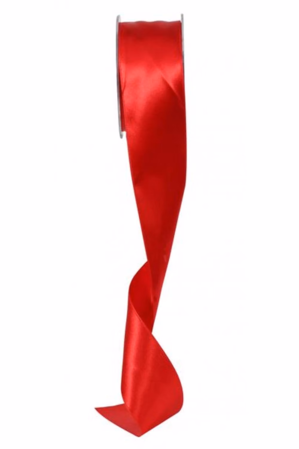 KDMD Bright Red Satin Ribbon, 50mm, Dark Red Polyester – 2