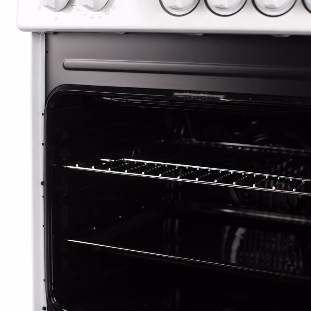 Willow White 50cm Freestanding Electric Cooker with Ceramic Hobs and Grill – 9