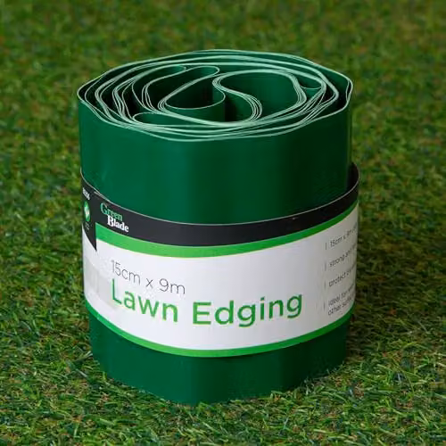 Samuel Alexander Green Plastic Corrugated Lawn Garden Edging Border, 15cm x 9m – 4