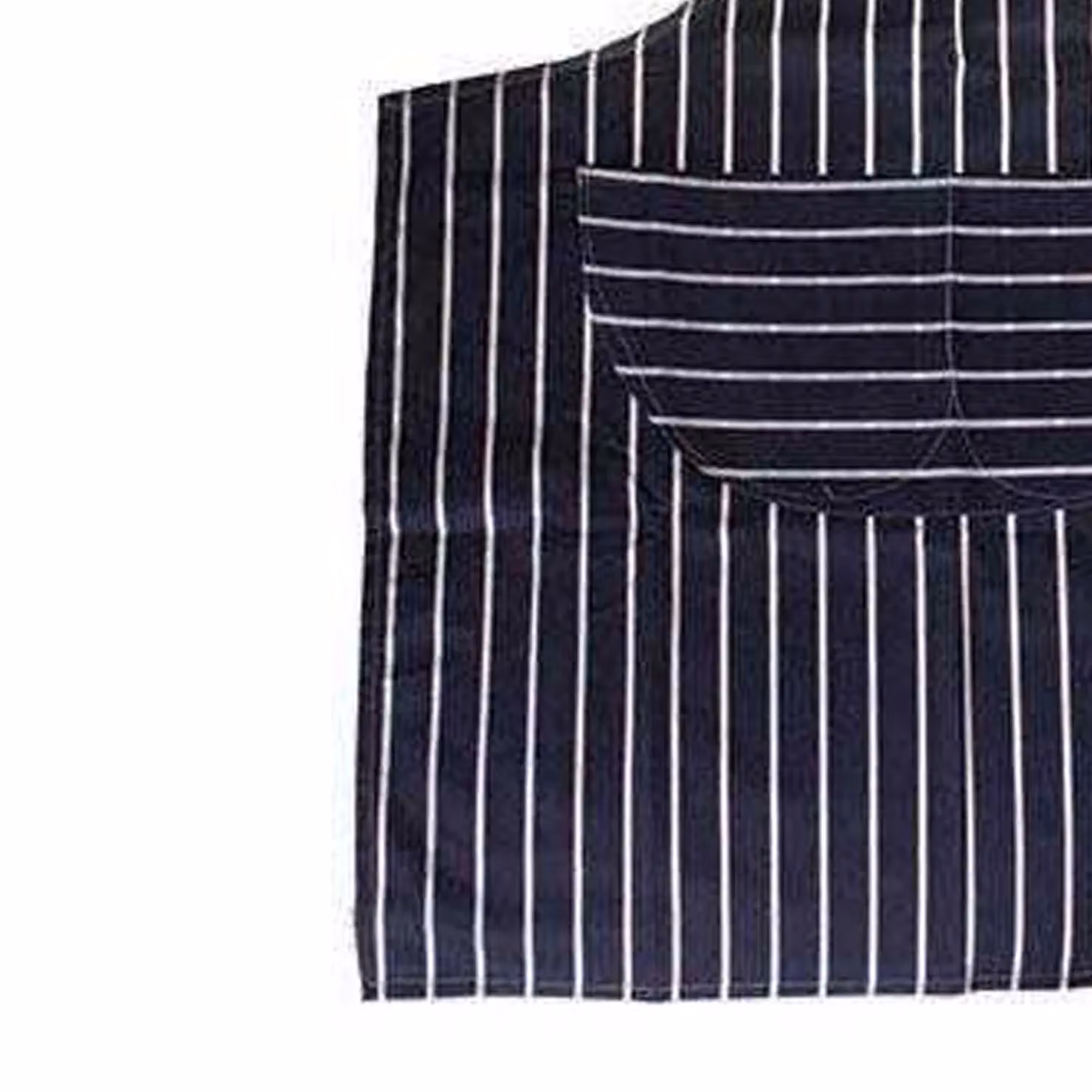 Universal Textiles Butchers Stripe Apron in Navy and Blue Multicolour – 3