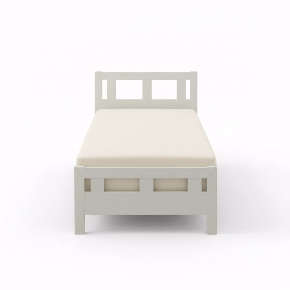 Snug City Flannelette Cot Bed Fitted Sheet in Beige, W/D/H: 70 x 140 cm – 2