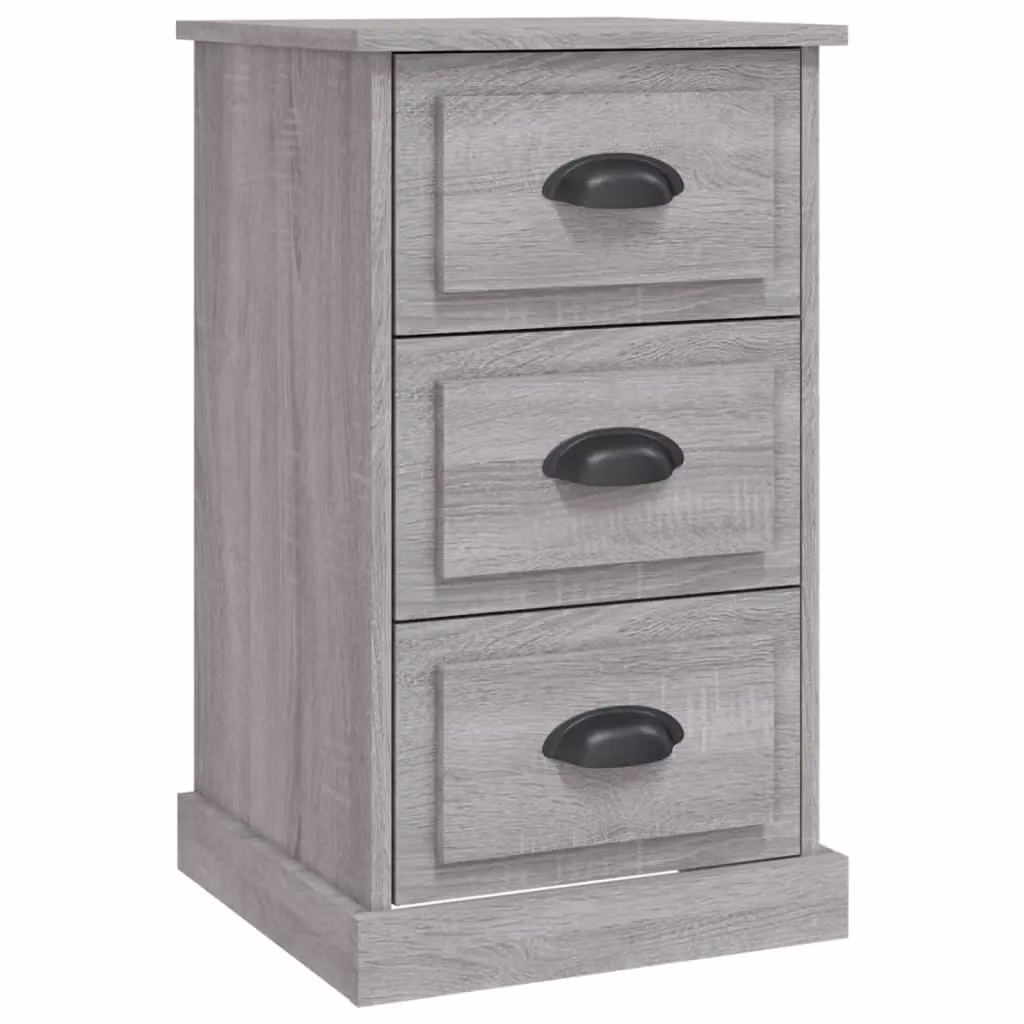 Berkfield Home Grey Sonoma Bedside Cabinet, W/D/H: 39 x 39 x 67 cm – 2