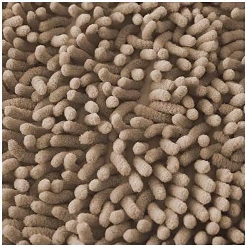 Gaveno Cavailia De Lavish Super Absorbent Chenille Loop Bath Mat, Beige, W: 75 cm, D: 50 cm – 2