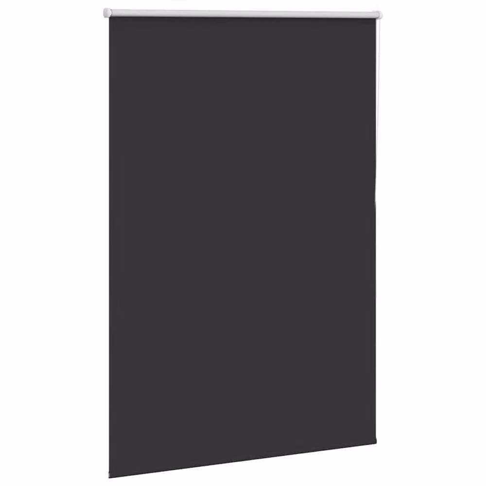 Berkfield Home Blackout Roller Blind, Black Polyester, W: 90 cm, H: 150 cm – 3