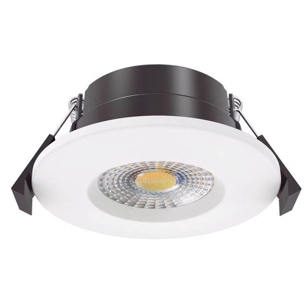 ENER-J 7W Dimmable CCT Changeable LED Recessed Downlight, IP65 Fire Proof, Black – 2