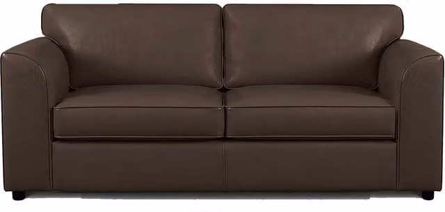 Furnishings For Less UK Danbury 3 Seater Leather Sofa in Black, Brown or Grey