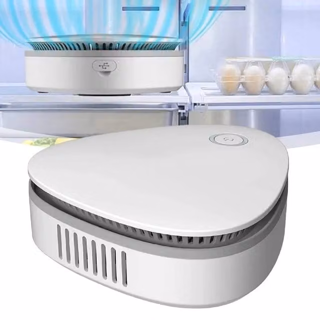 NESTLUNE Wireless Rechargeable Portable Odor Remover Machine in White, W/D/H: 100 x 15 x 15 cm – 1
