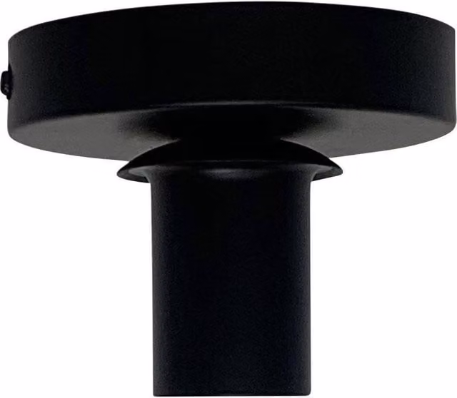First Choice Lighting Cynthia Black Round LED Ceiling Flush Mount Light – 1