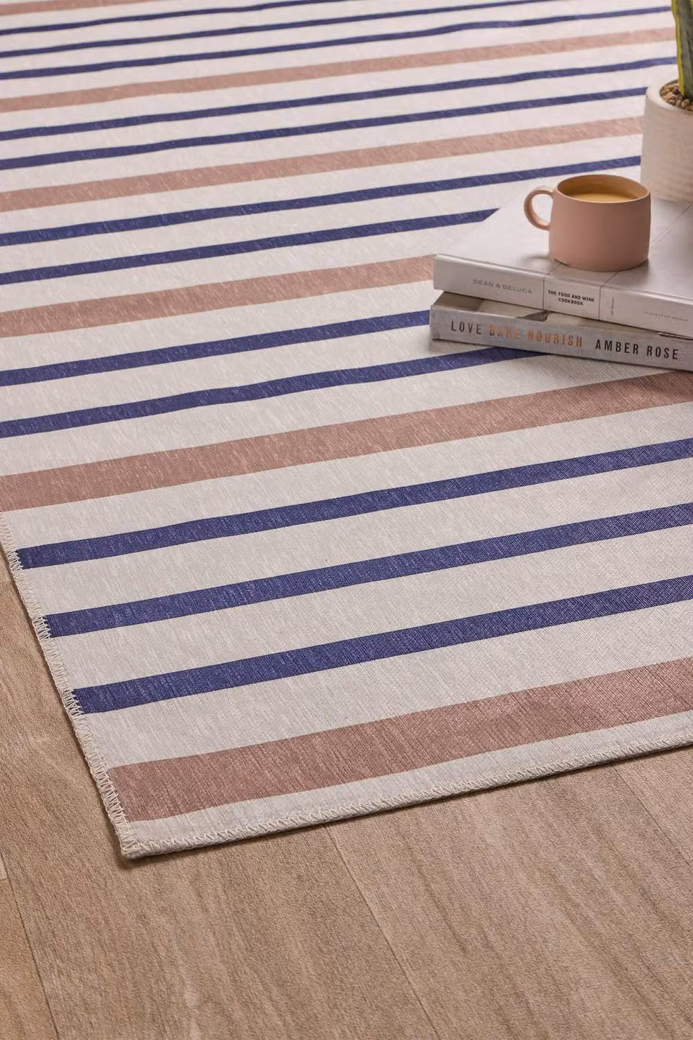Origin Coastal Stripe Multicolour Chenille Striped Rectangular Rug, W: 80 cm, L: 150 cm – 3