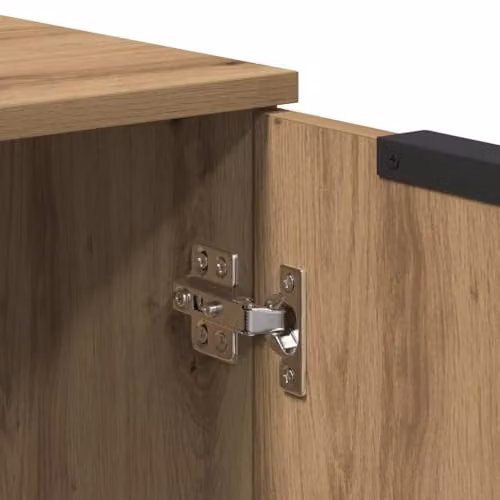vidaXL Artisan Oak Sideboard in Brown, W/D/H: 60 x 30 x 70 cm – 5