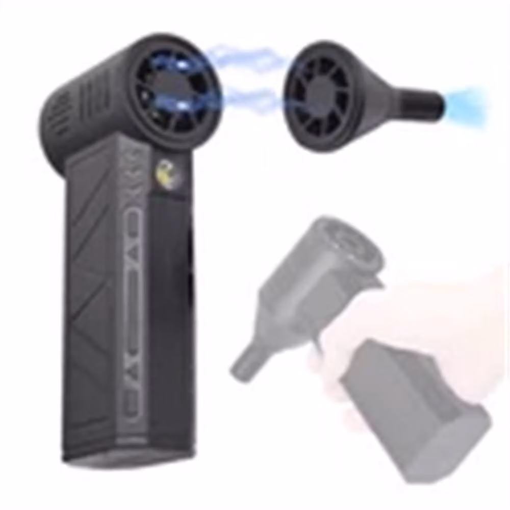 Nordara Turbo Blower Jet Fan Portable Rechargeable, Black, Width: 100 cm, Height: 100 cm – 5