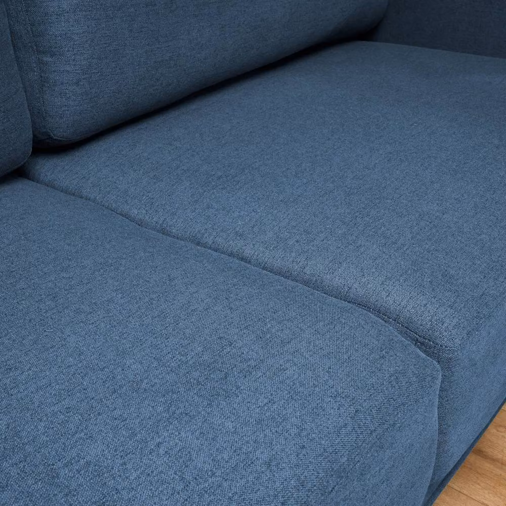 Bravich LTD Brixton 2 Seater Modern Fabric Sofa in Blue – 3