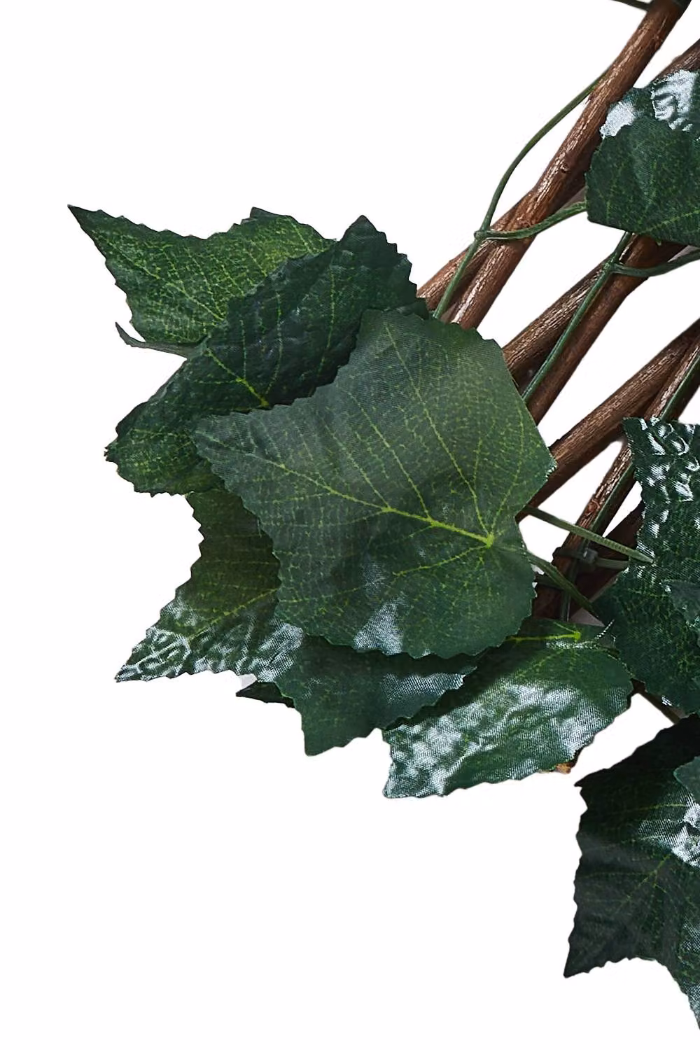 Garden Sanctuary Green Grape Leaf Artificial Hedge Panel – 4