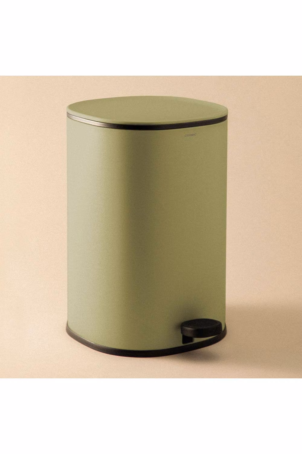 Cosmic Essentials Collection 5L Pedal Bathroom Bin with Soft-close Lid and Removable Inner Bucket in Green – 2