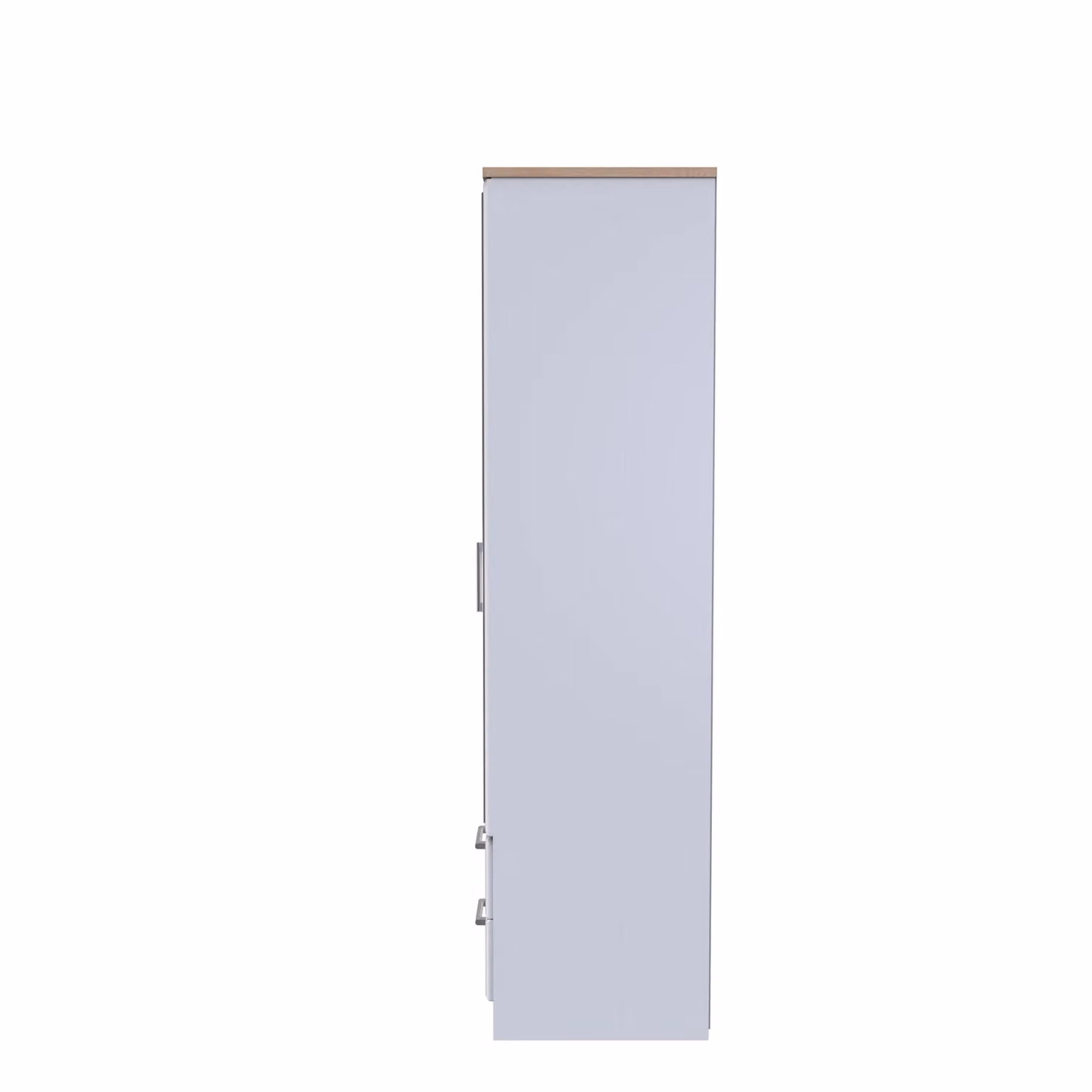 Ready Assembled 2 U Norfolk White 2 Door 2 Drawer Mirrored Wardrobe – 2