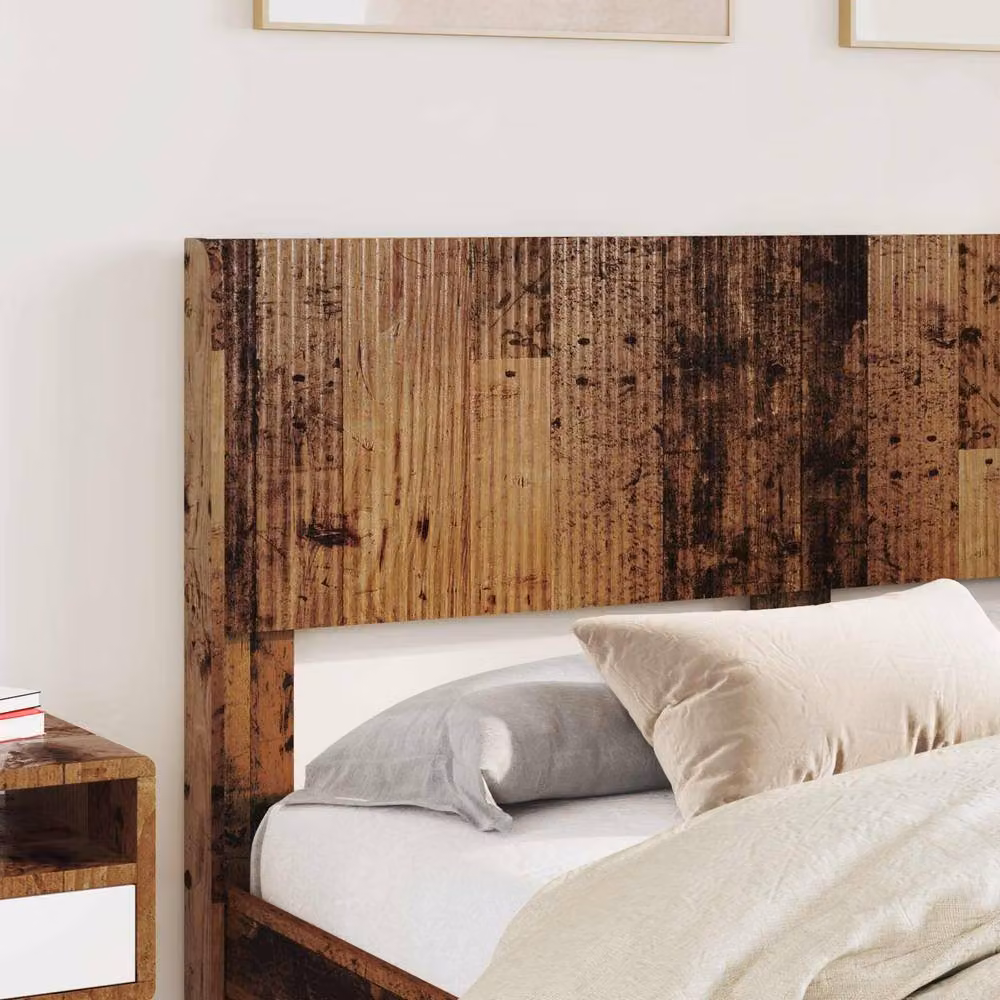 Berkfield Home Bed Frame with Headboard and Side Compartment Storage, Brown, W/D/H: 120 x 200 cm – 3