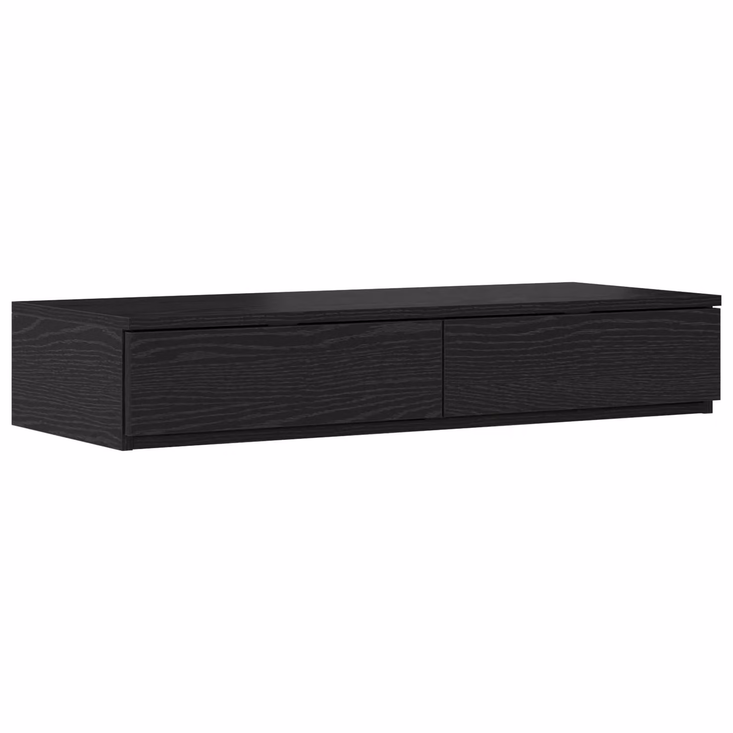 Berkfield Home Modern Bedside Drawers in Black, W/D/H: 90 x 36 x 5 cm – 1