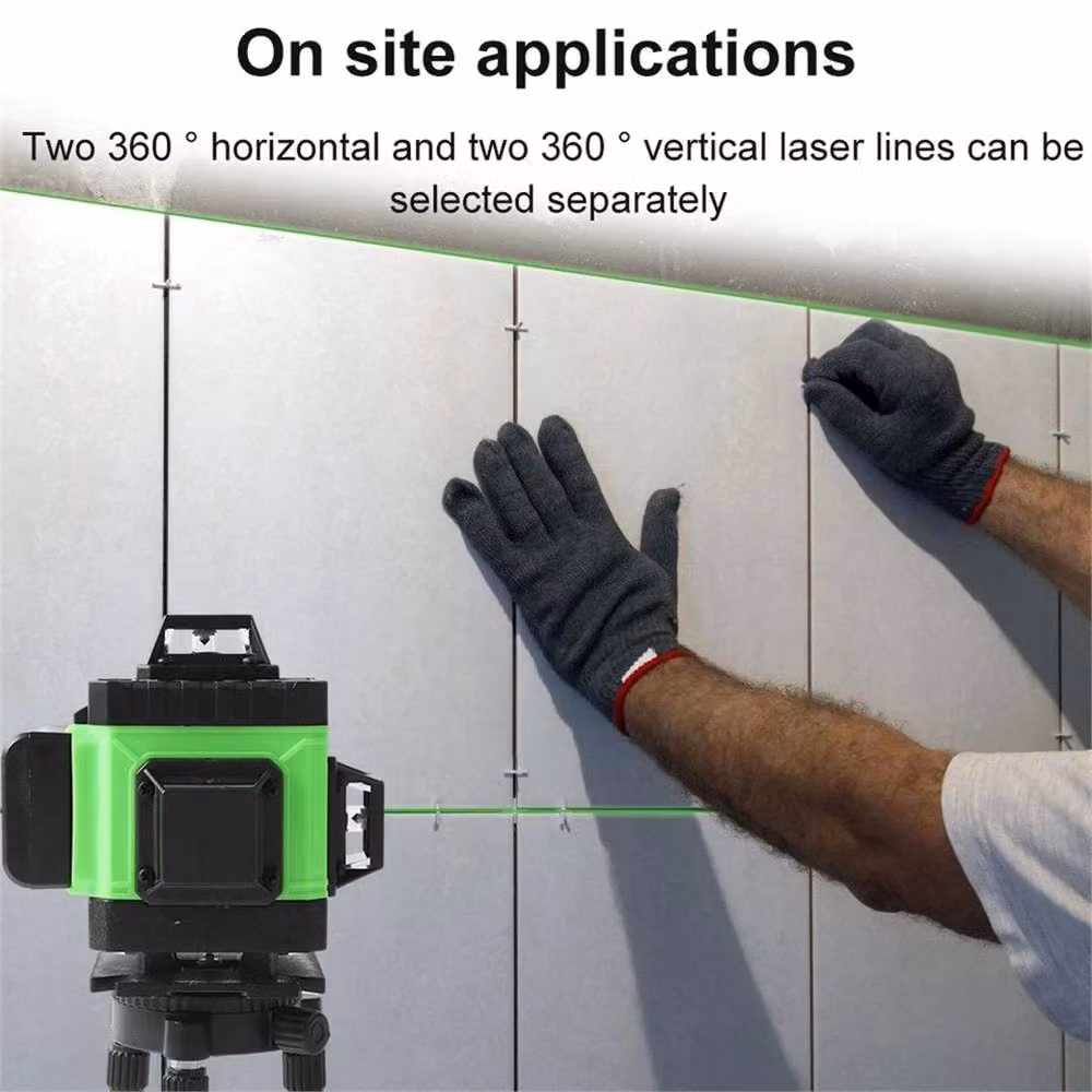 Nordara 4D 16 Lines Green Laser Level W: 1000 cm, D: 52 cm, H: 52 cm – 4