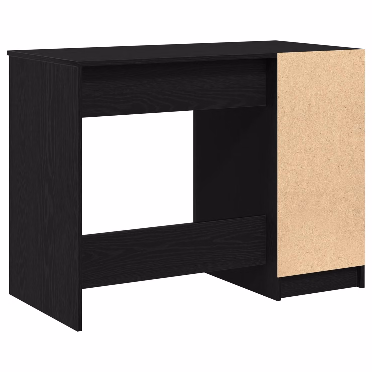 Berkfield Home Black Oak Computer Desk, W/D/H: 100 x 50 x 75 cm – 3